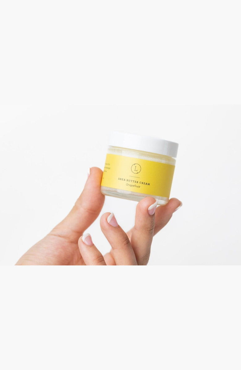 Lizush Grapefruit Shea Butter Body Cream & Body Lotion, Alternate, color, NO COLOR
