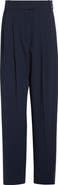 Michael Kors Collection Chase High Waist Wool Tapered Pants