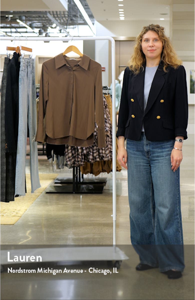 Flare Cuff Button-Up Shirt, sales video thumbnail