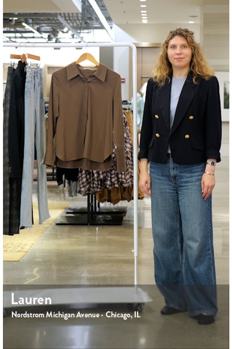 Flare Cuff Button-Up Shirt video