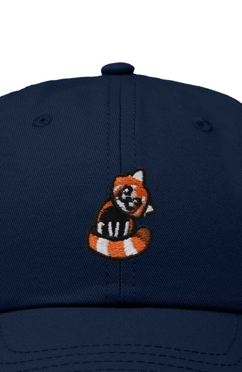 DALIX DALIX RED PANDA EMBROIDERED DAD HAT