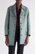Chloé Waxy Leather Coat