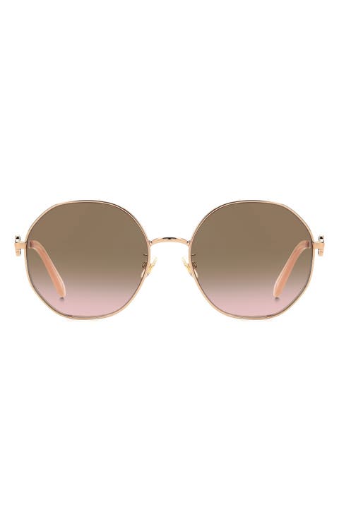 56mm round sunglasses