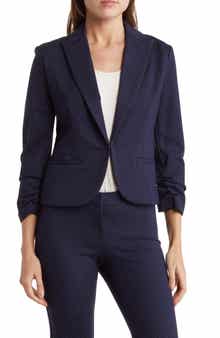 Amanda & Chelsea AMANDA AND CHELSEA Ponte Scrunch Jacket