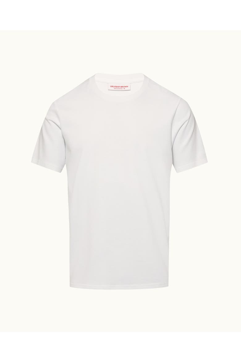Ob Standard Easy Fit Interlock Cotton Jersey T-Shirt, Alternate, color, WHITE