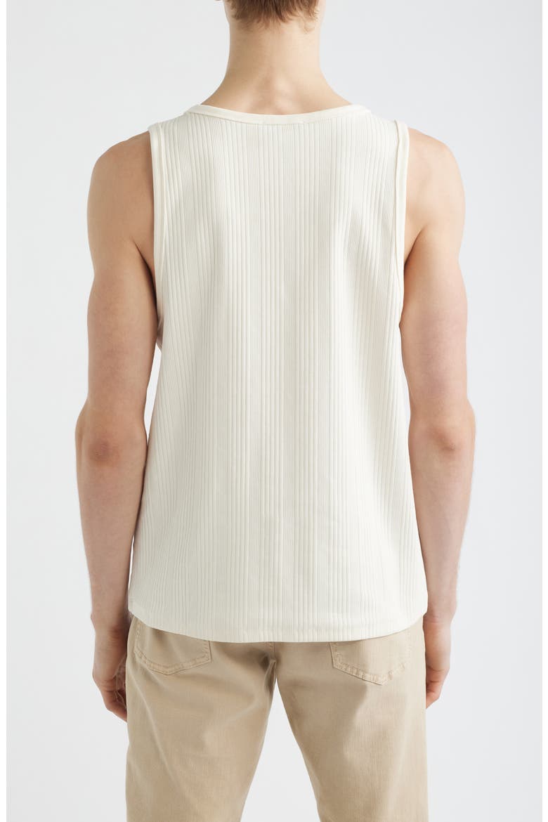 Textured Rib Tank, Alternate, color, BRIGHT IVORY