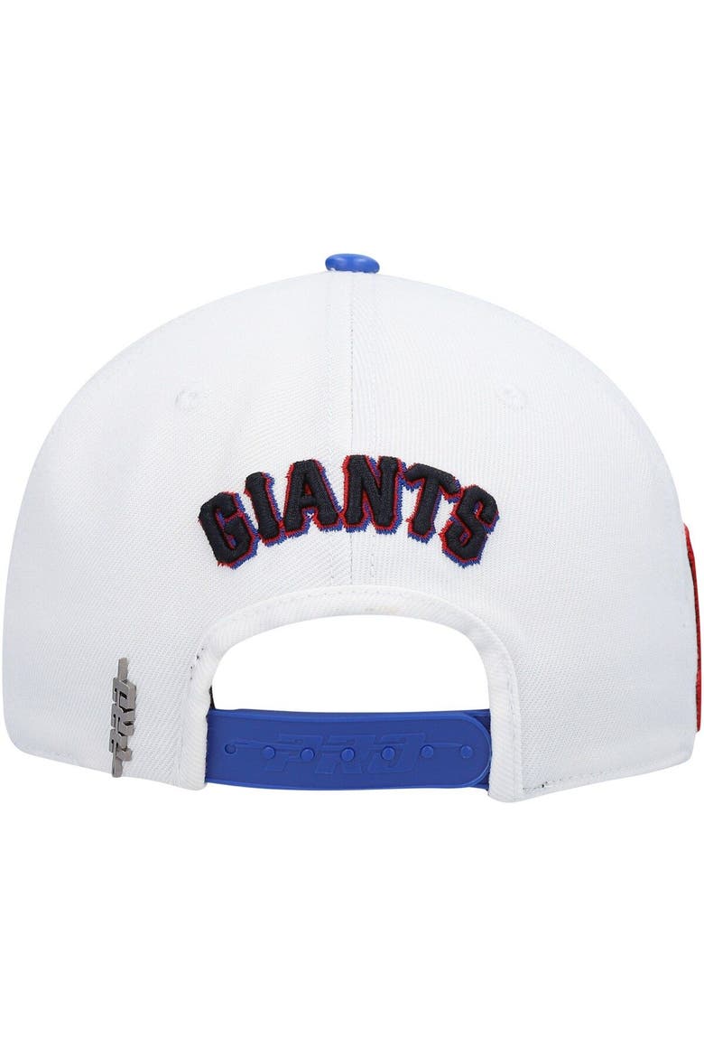 Men's Pro Standard White San Francisco Giants Dip-Dye Snapback Hat, Alternate, color, White