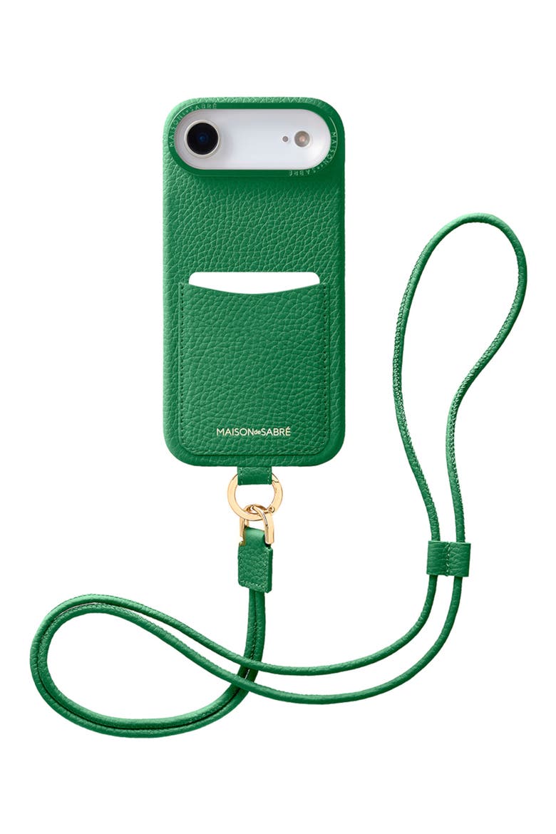 Sling Phone Case iPhone 17 Air, Alternate, color, Emerald Green