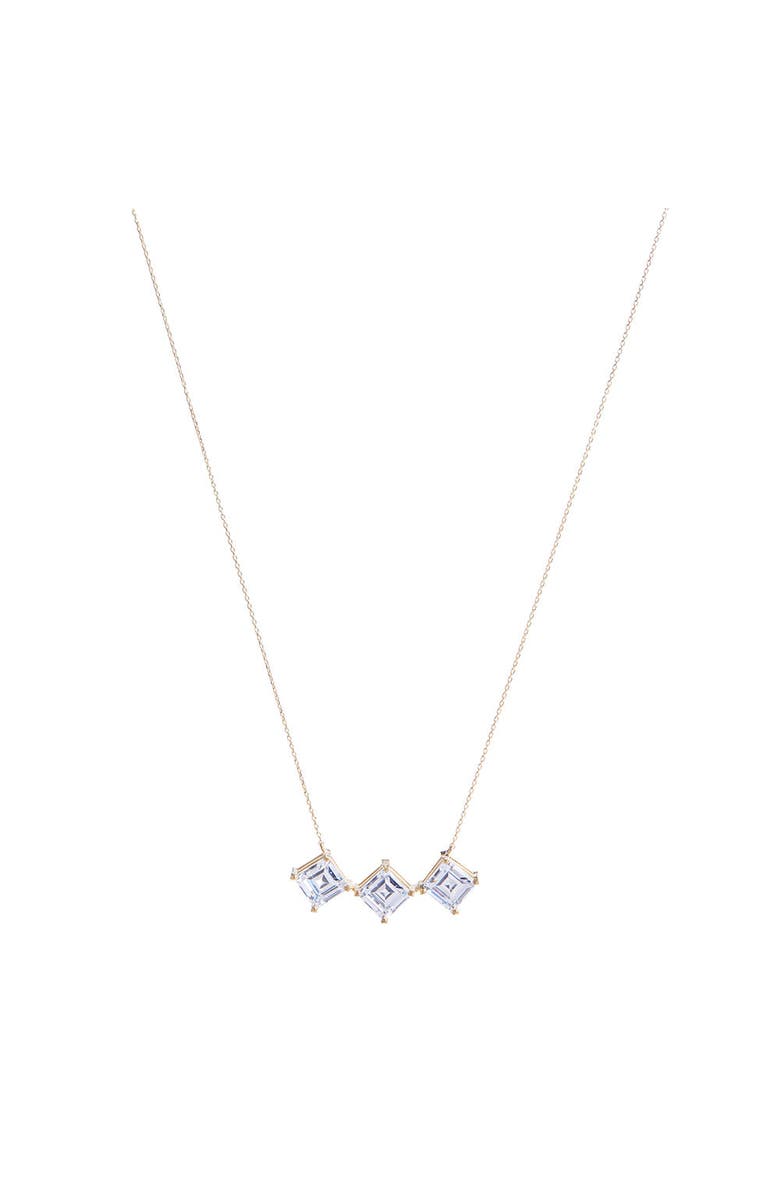 NICKHO REY Pat Necklace, Main, color, White/Gold