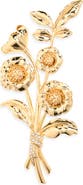 Carolina Herrera Flower Brooch