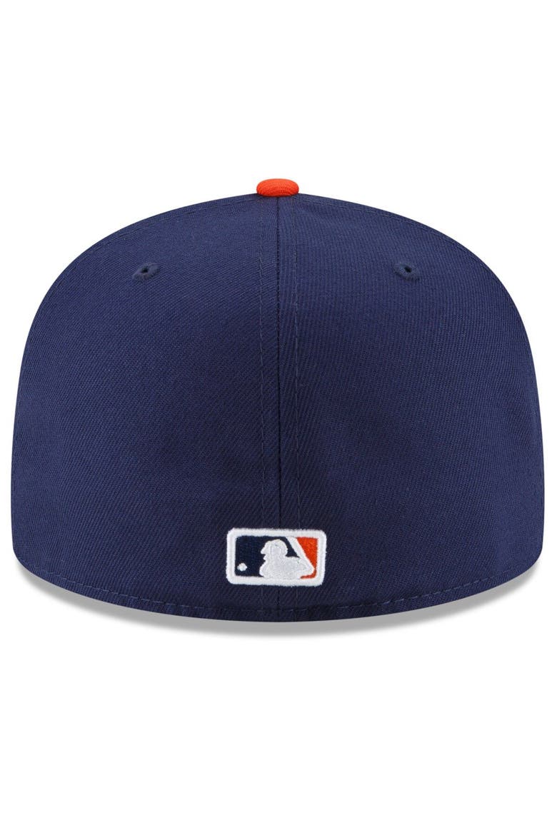 Men's New Era Navy Houston Astros 2022 City Connect 59FIFTY Fitted Hat, Alternate, color, Navy