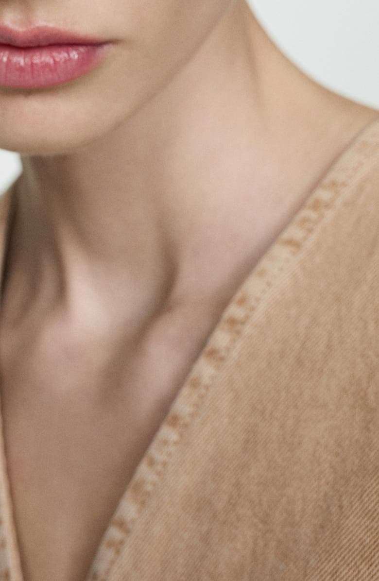 MANGO Denim Vest, Alternate, color, 