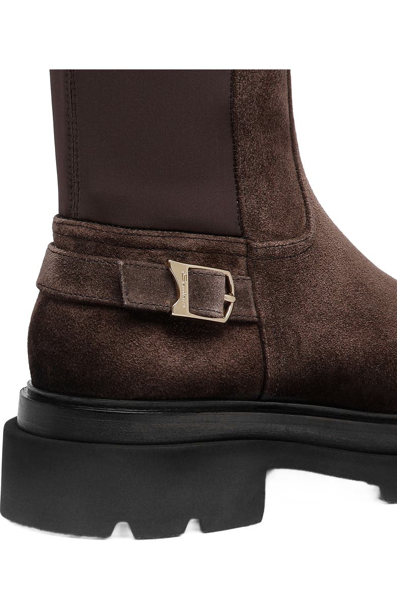 Santoni Women's suede boot, Alternate, color,