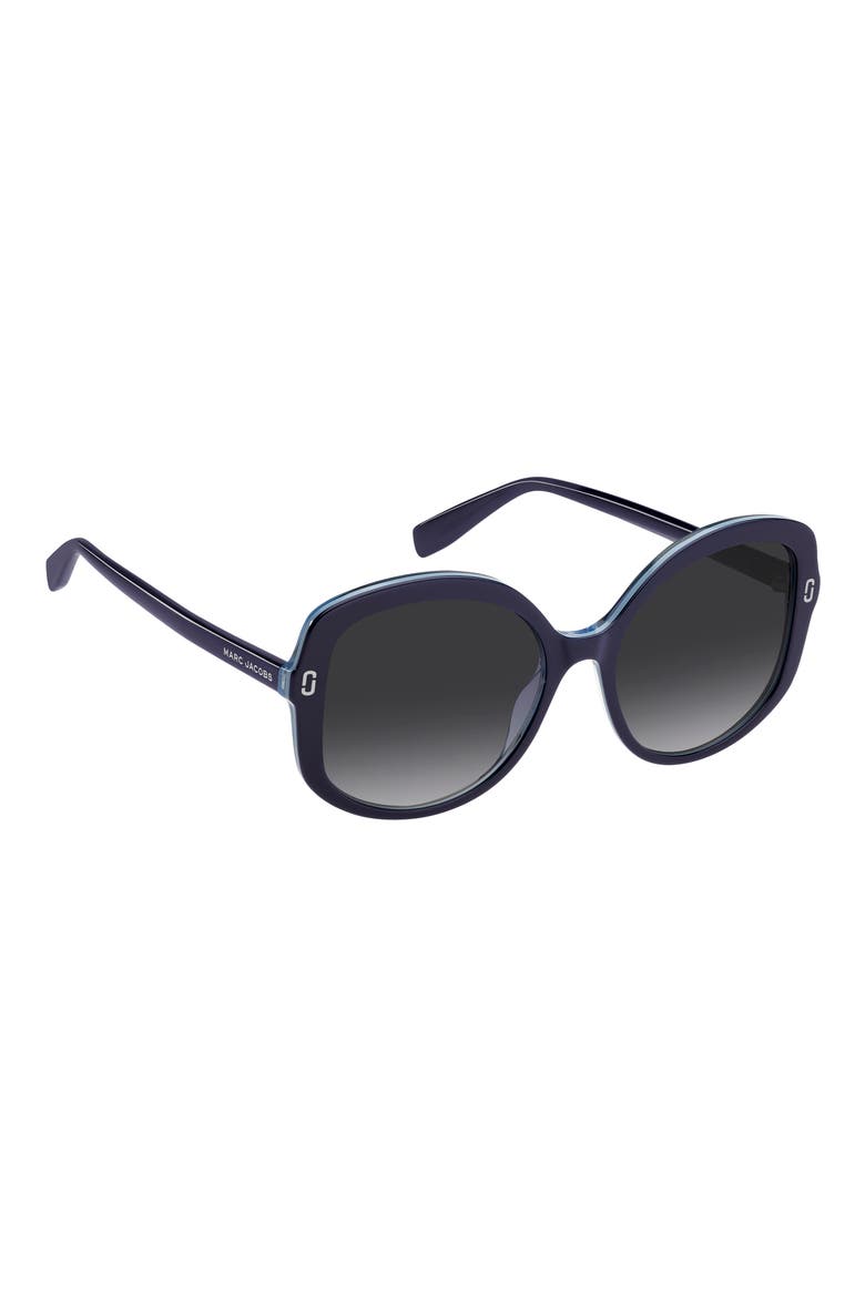 56mm Gradient Round Sunglasses, Alternate, color, 0PJP-9O