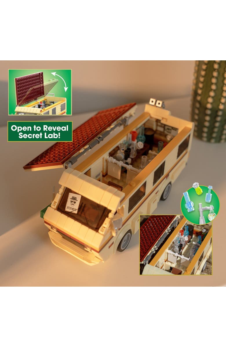 Brickcraft Breaking Bad Walter White's RV Building Set, Alternate, color, White