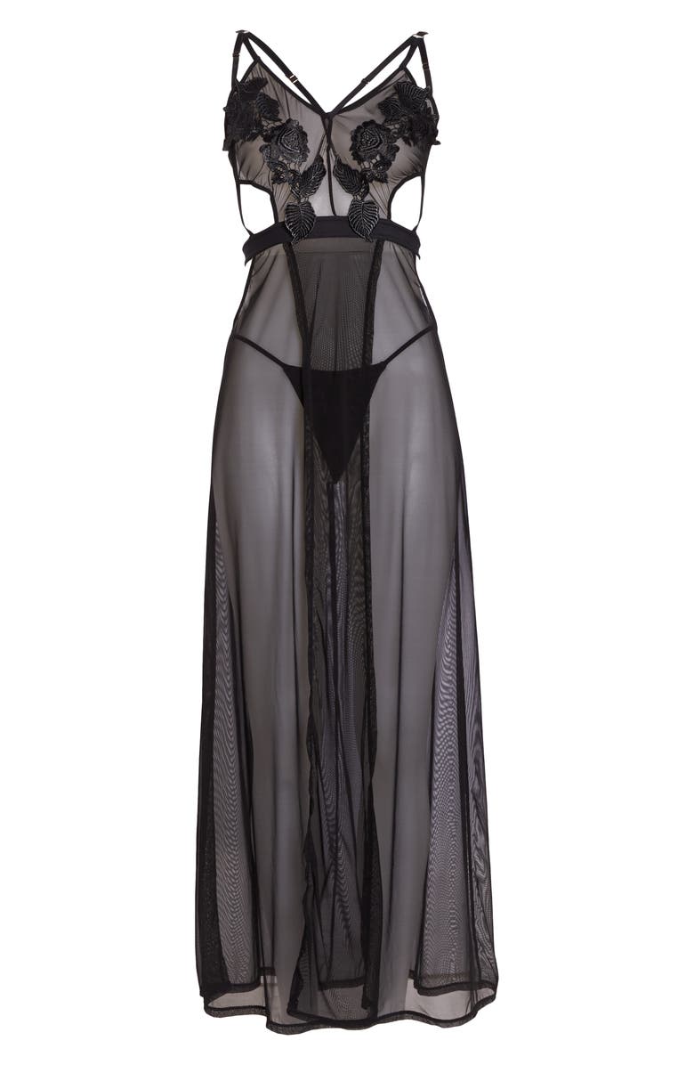 Bluebella Layla Long Chemise, Alternate, color, 