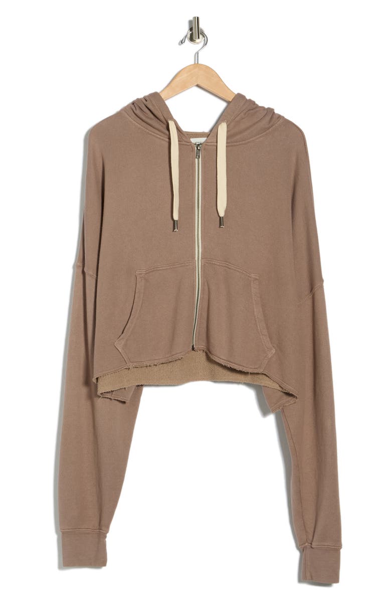 Spiritual Gangster Insignia Farrah Zip Hoodie, Alternate, color, 