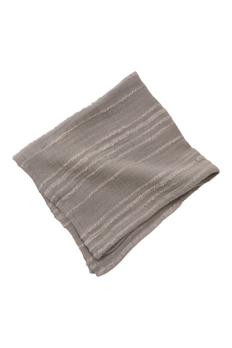 Kenwood Set of 4 Napkins, Main, color, GREY