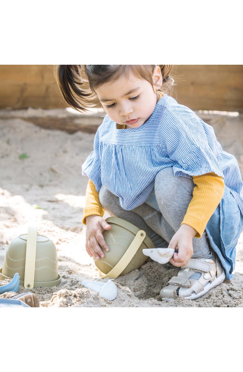 Dantoy Tiny BIO Beach Bucket Playset, 5 Pieces, Alternate, color, Multicolored