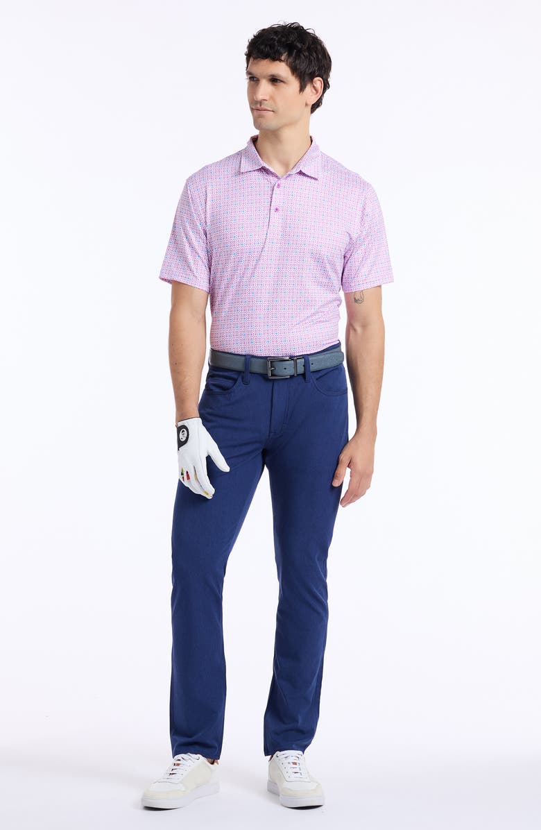 Robert Graham Tilford Performance Golf Polo, Alternate, color, Multi