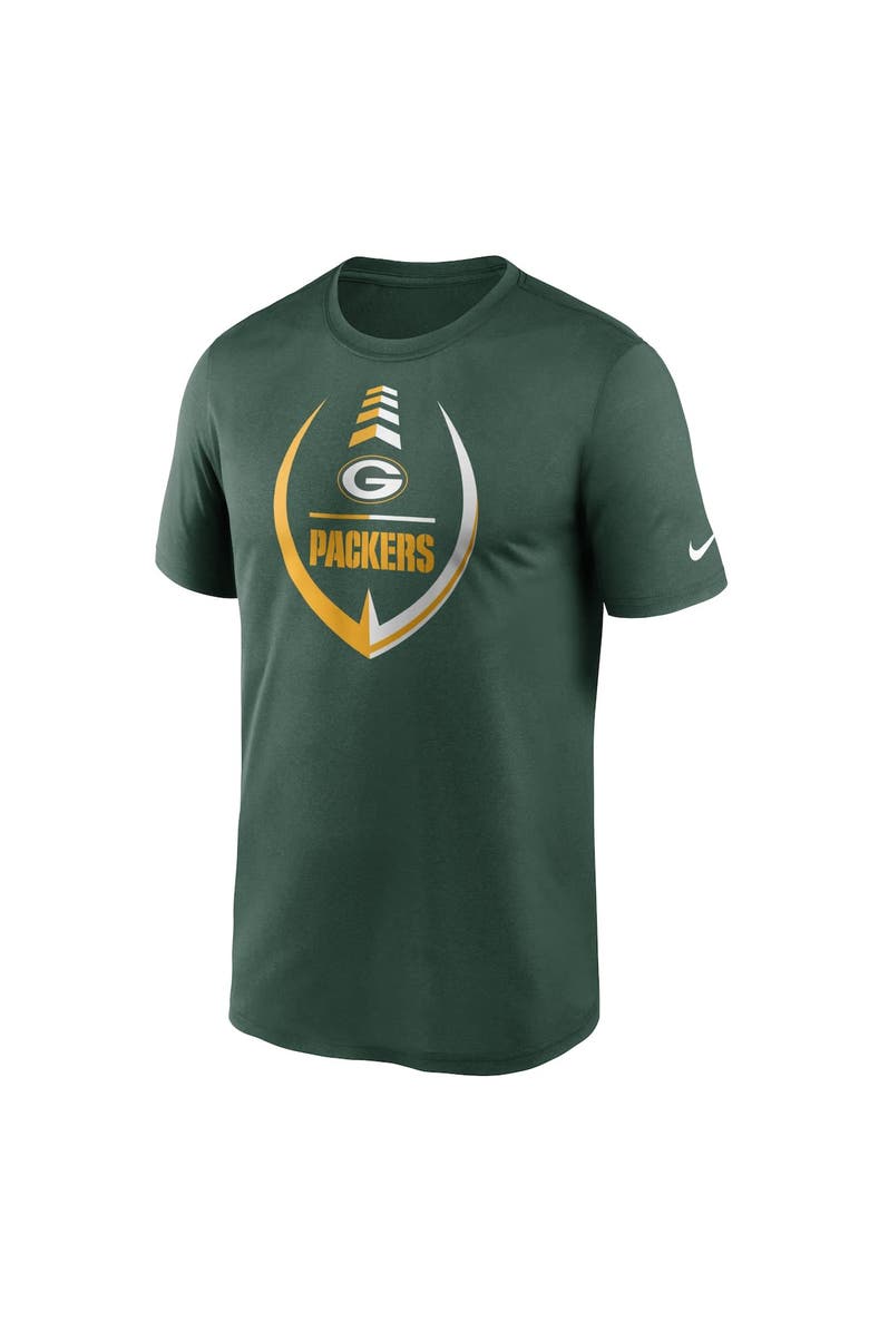 Nike Men's Nike Green Green Bay Packers Icon Legend Performance T-Shirt, Alternate, color, Green