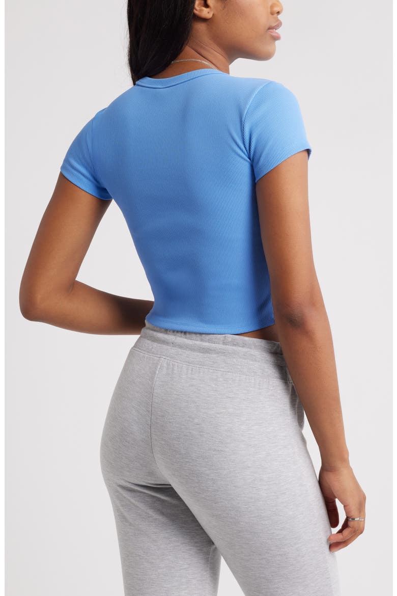 Compact Rib Crop Baby Tee, Alternate, color, BLUE STREAM