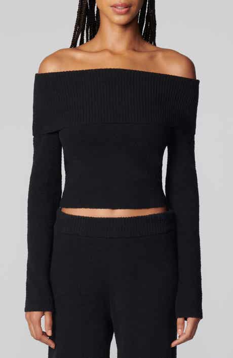 Florence by Mills Off the Shoulder Long Sleeve Sweater