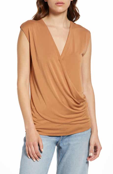 rag & bone Christy Drape Top