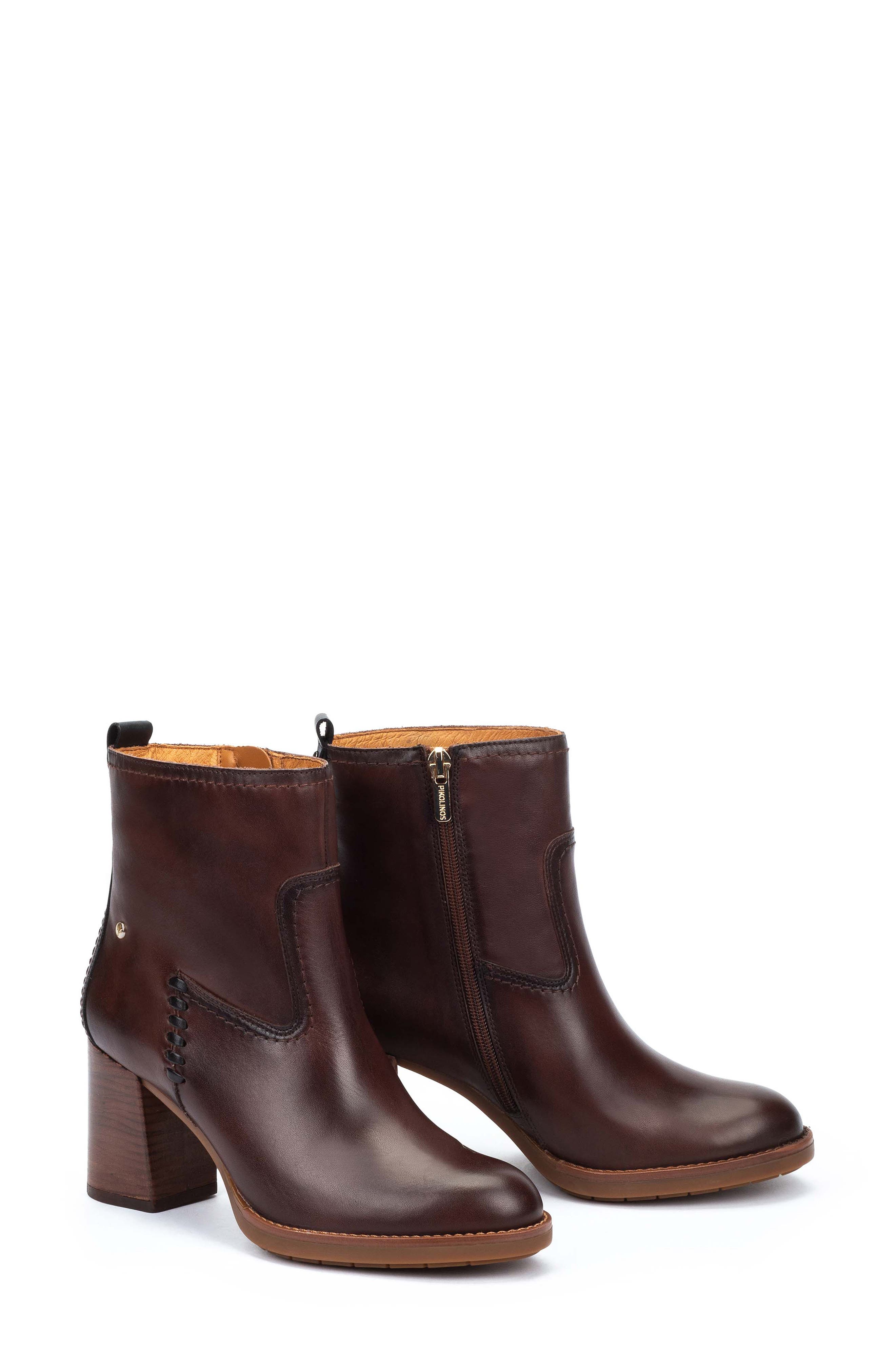 PIKOLINOS Palencia Bootie, Alternate, color, Caoba