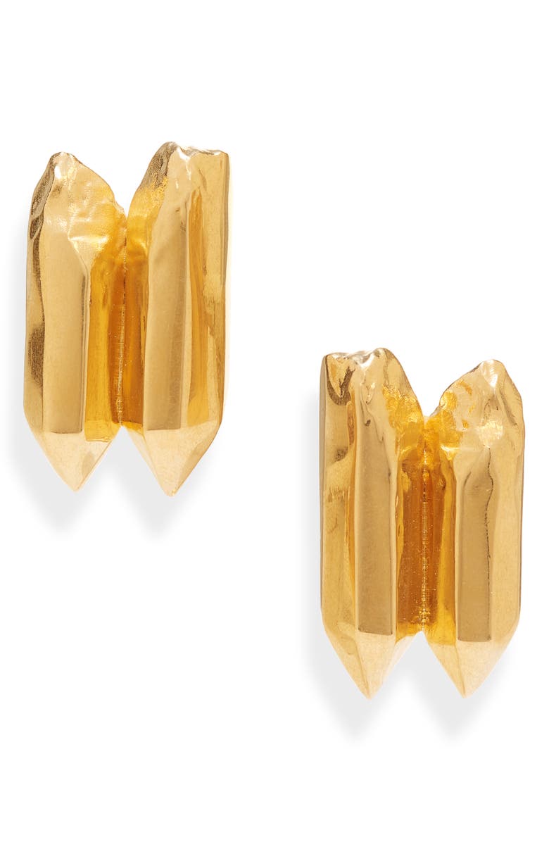 TOM FORD Athena Clip-On Earrings, Main, color, 