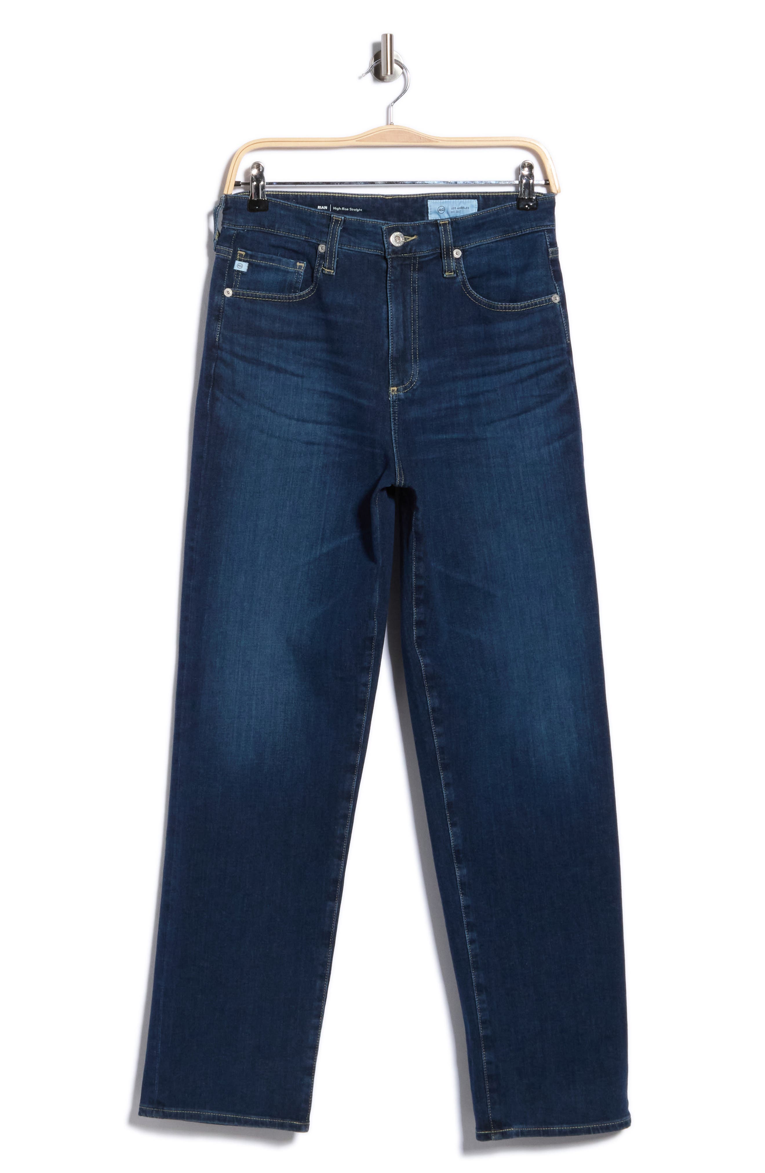 Rian High Waist Straight Leg Jeans