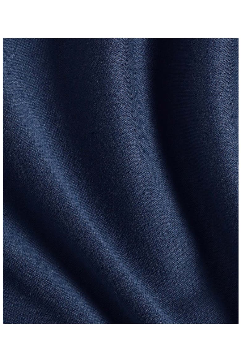 Cotton Knit Sport Shirt, Alternate, color, NAVY