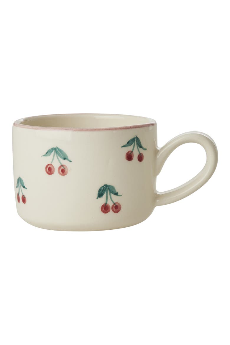 Set of 6 Hand-Painted Cappuccino Cups, Main, color, MULTI