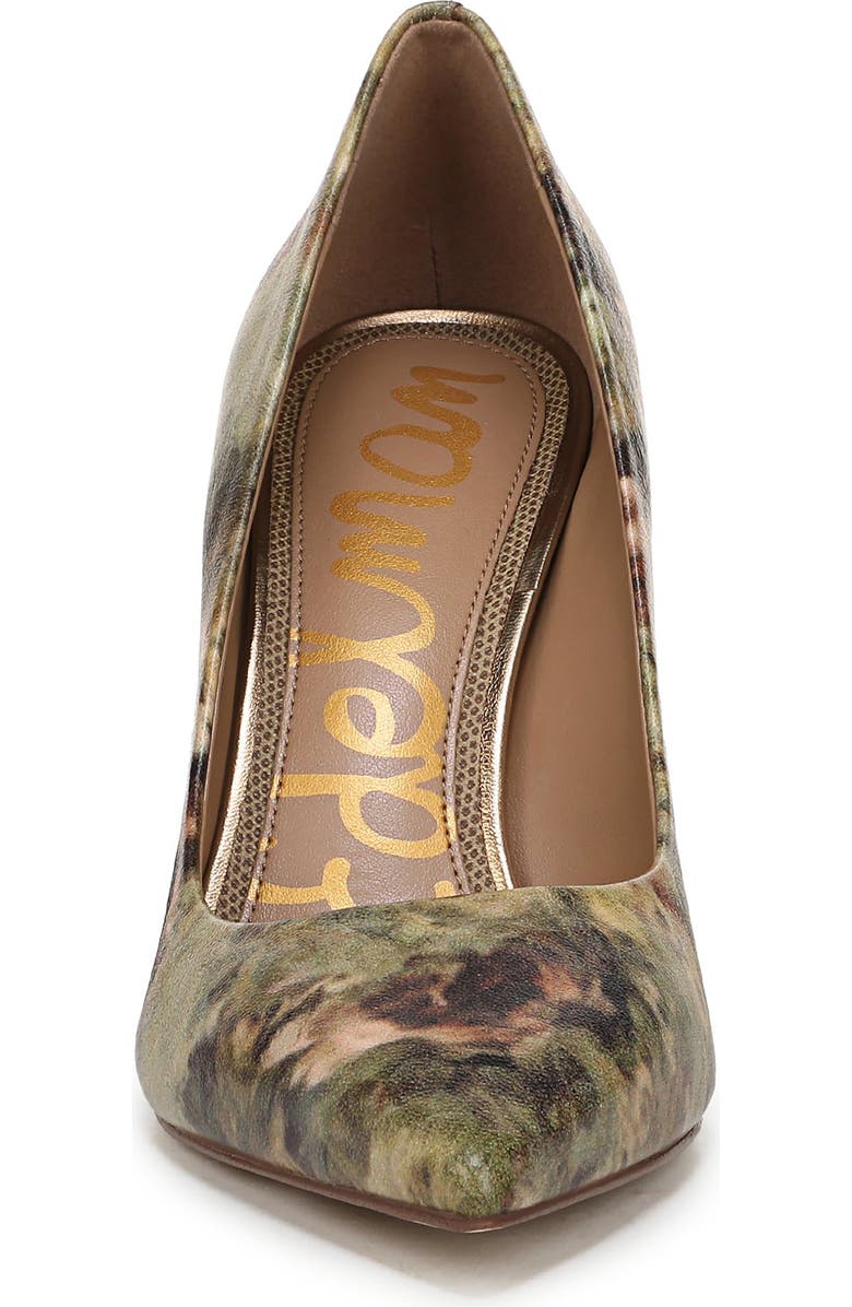 Sam Edelman Hazel Pointed Toe Pump, Alternate, color, Sage Multi