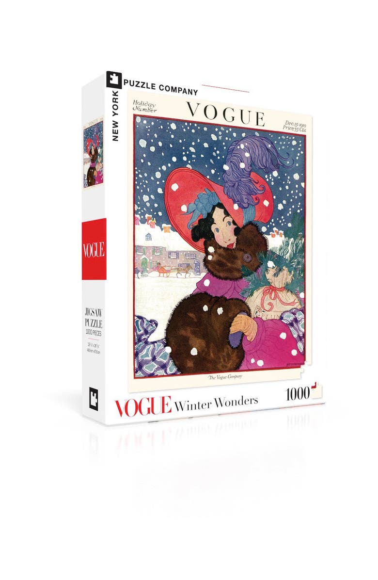 NEW YORK PUZZLE COMPANY Winter Wonders 1000 Piece Puzzle, Alternate, color, 