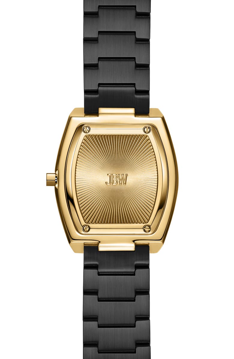 JBW Atlas Bracelet Watch, 34mm, Alternate, color, Ip Black
