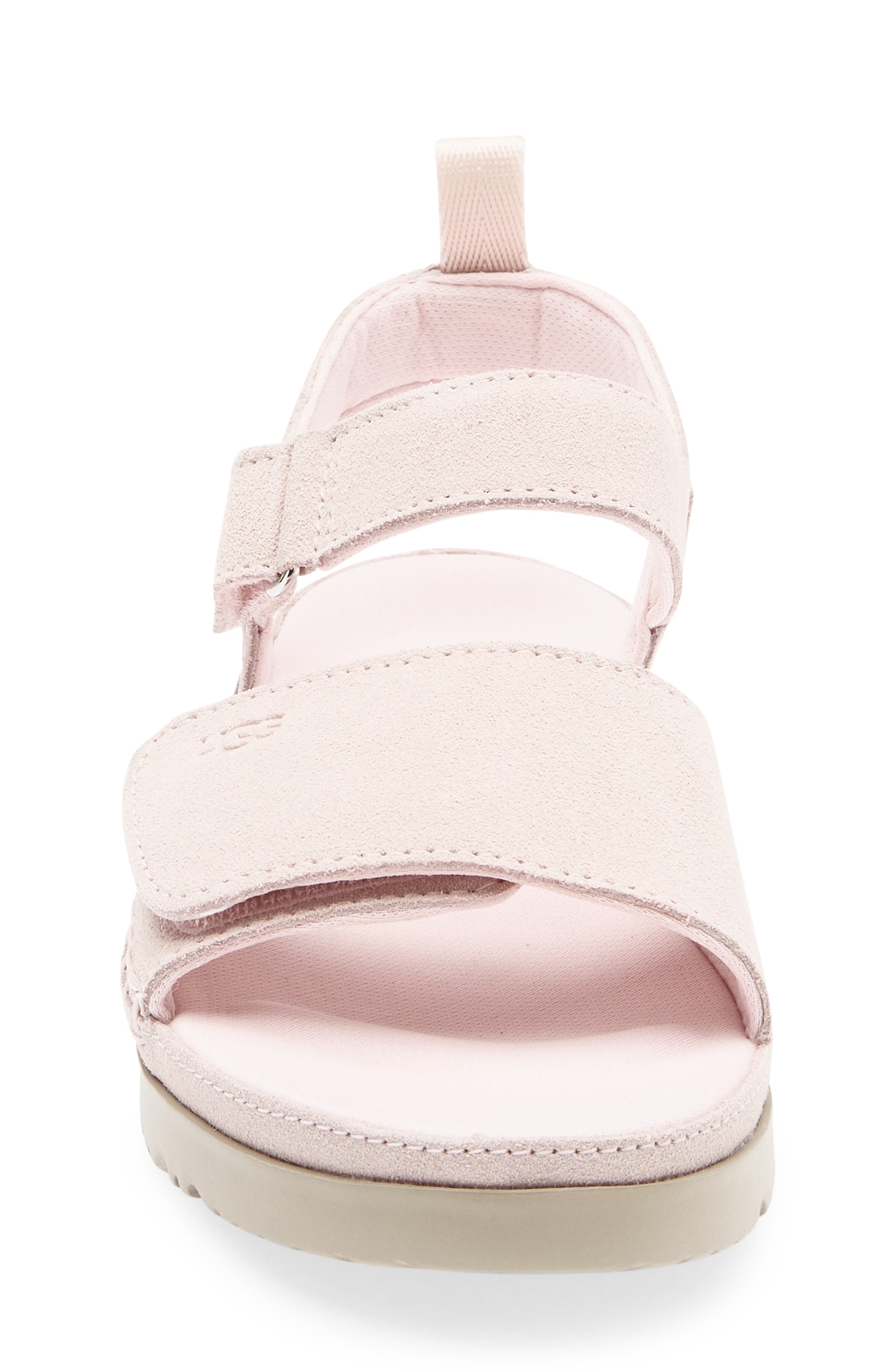UGG<sup>®</sup> Kids' Goldenstar Platform Sandal, Alternate, color, Seashell Pink
