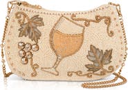 Mary Frances Accessories Grape Escape Crossbody Handbag