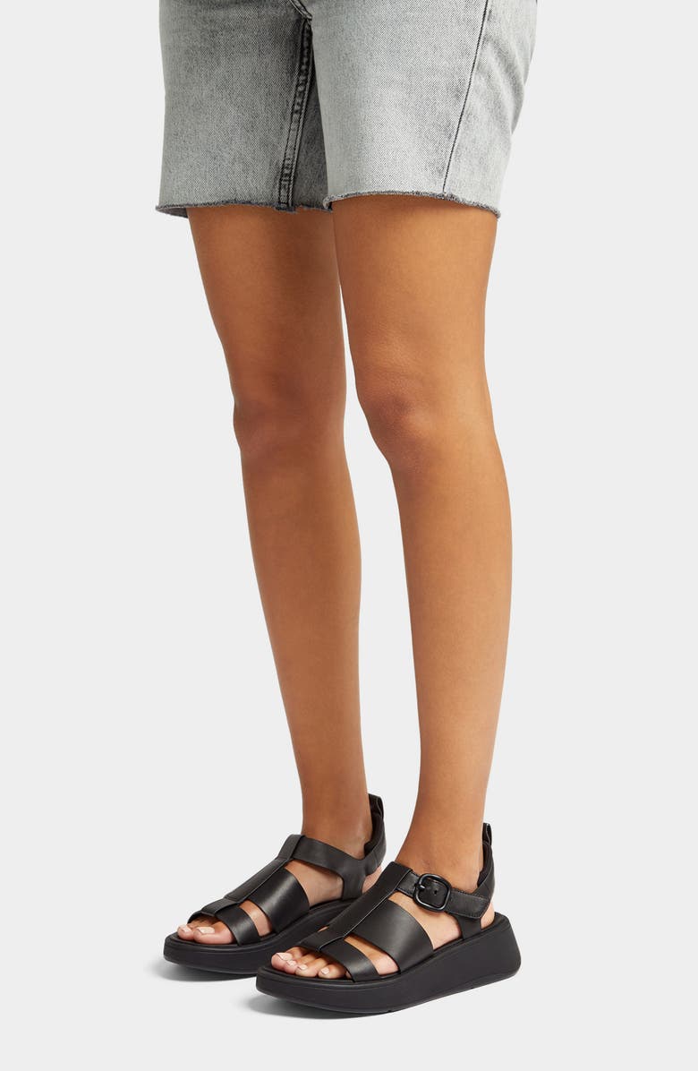 FitFlop F-Mode Ankle Strap Platform Fisherman Sandal, Alternate, color,