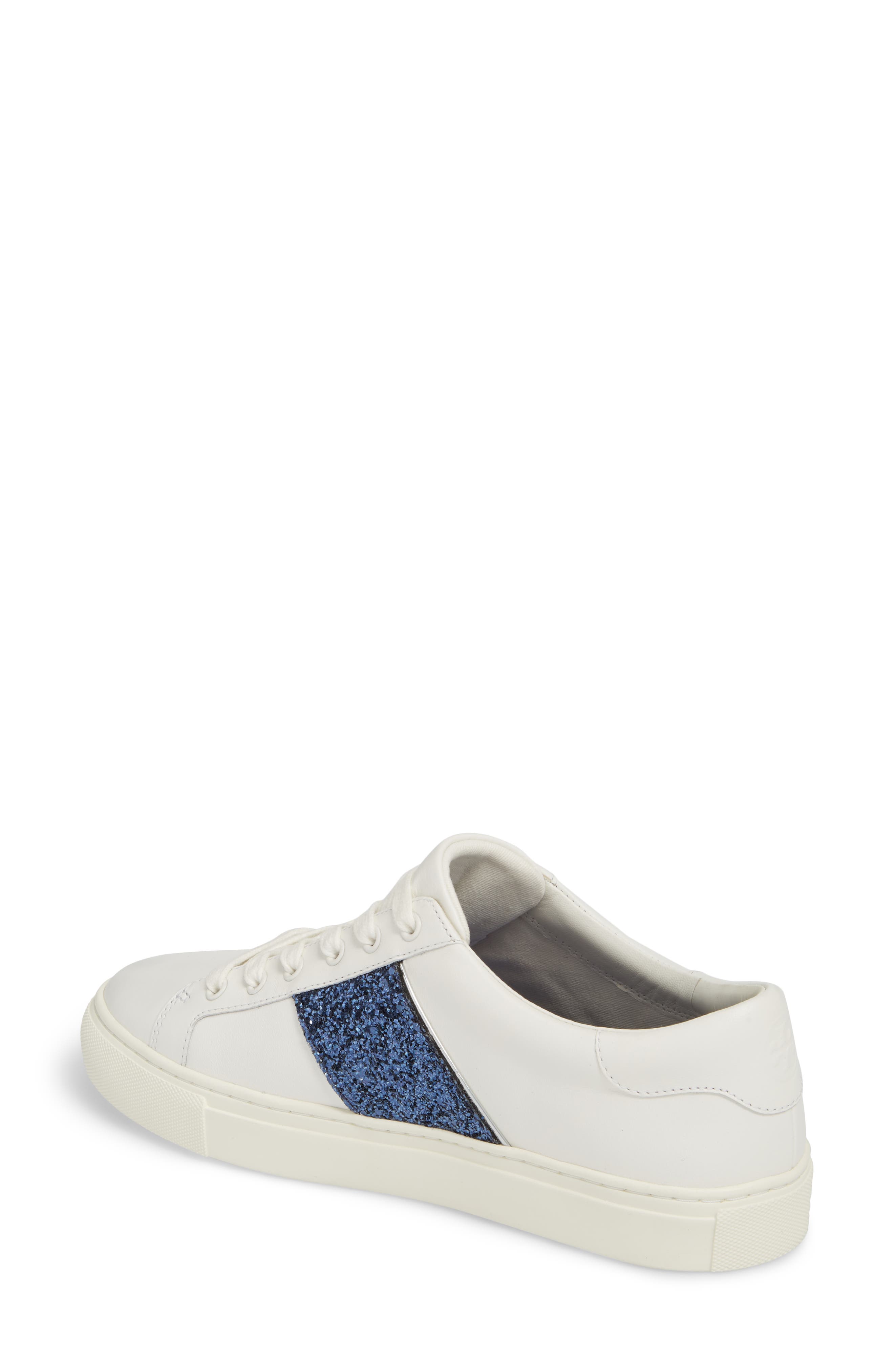 Tory Burch Carter Glitter Sneaker, Alternate, color, 