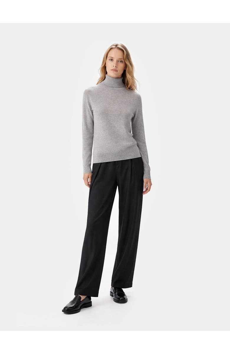 Gobi Cashmere Timeless Cashmere Turtleneck Sweater, Alternate, color, High Rise