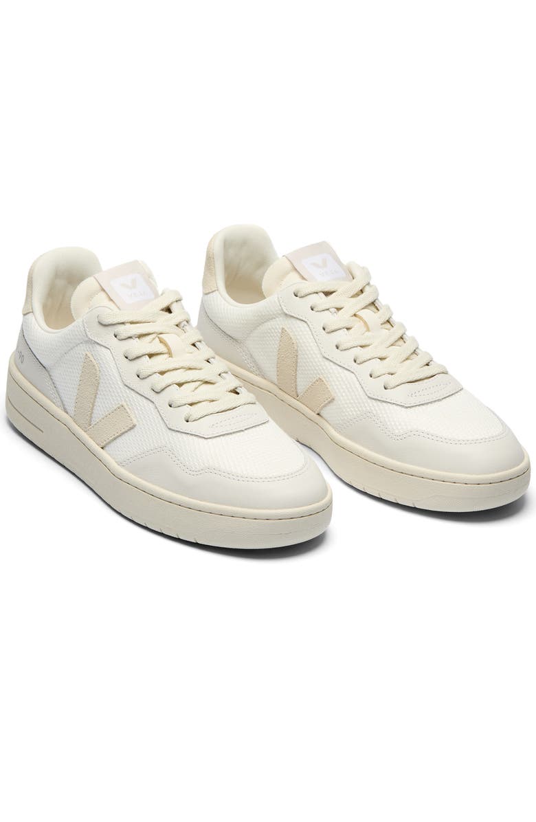 Veja V-90 B-Mesh Sneaker, Main, color, White Pierre