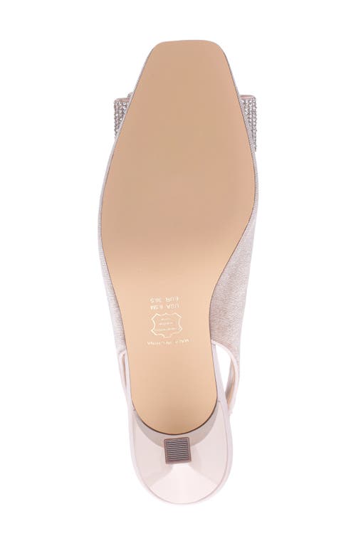 Nina Jolanda Slingback Pump In Gold