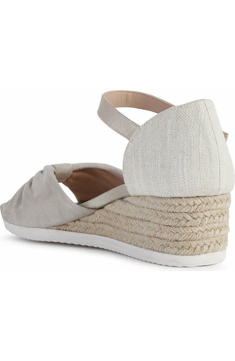 Geox Ischia Corda Espadrille Wedge Sandal, Alternate, color,