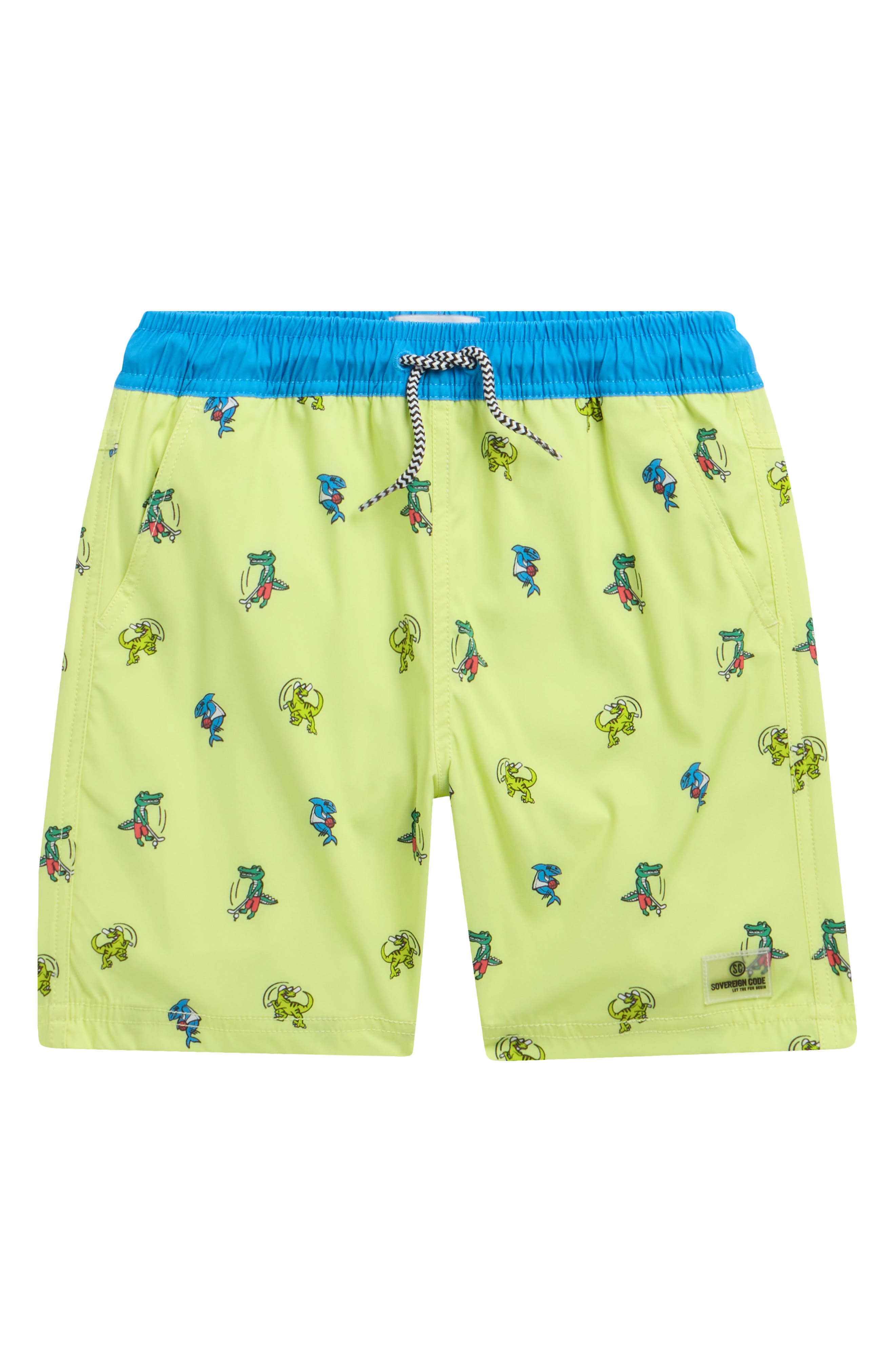 Sovereign Code Kids' Winslow Gator Swim Trunks