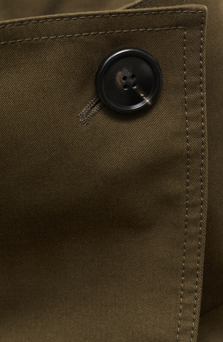 MANGO Belted Double Breasted Trench Coat, Alternate, color, 