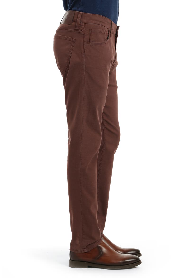 Courage CoolMax® Stretch Straight Leg Five Pocket Pants, Alternate, color, MAHOGANY COOLMAX