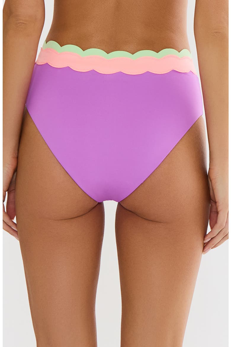 Harriet High Waist Bikini Bottoms, Alternate, color, RADIANT WAVE COLORBLOCK