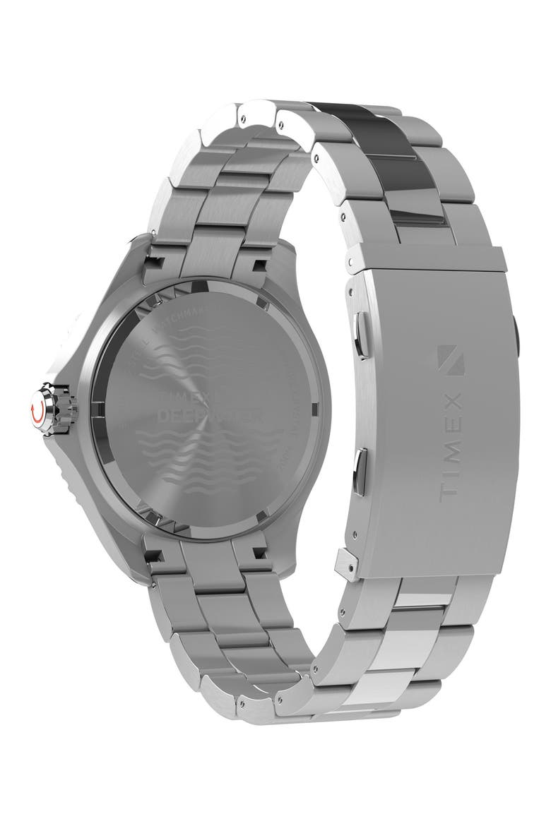 Deepwater Meridian 200 Bracelet Watch, 44mm, Alternate, color, BLACK