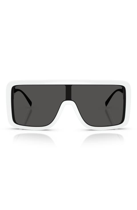134mm Rectangular Shield Sunglasses